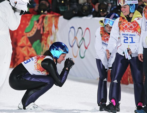 Las fuertes emociones de los deportistas de Juegos de Sochi 2014 - Sputnik Mundo