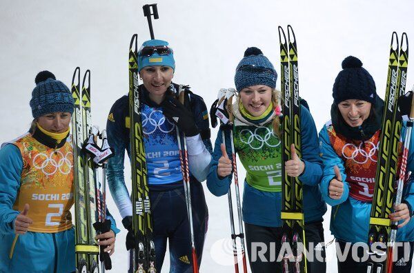 Medallistas de la decimocuarta jornada de Sochi 2014 - Sputnik Mundo