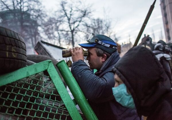 Disturbios en Kiev - Sputnik Mundo