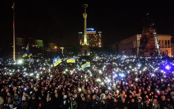 Protestas en Kiev - Sputnik Mundo