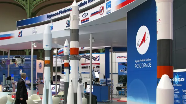 Стенд Роскосмоса - Sputnik Mundo