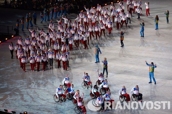 Ceremonia de clausura de los Juegos Paralímpicos de Sochi 2014 - Sputnik Mundo