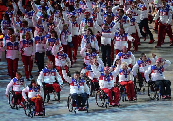 Ceremonia de clausura de los Juegos Paralímpicos de Sochi 2014 - Sputnik Mundo