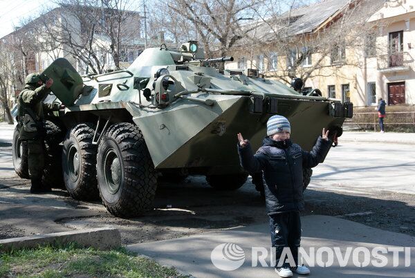 La situación en Simferópol, la capital de Crimea - Sputnik Mundo