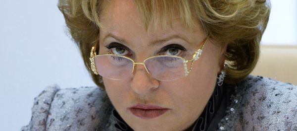 Valentina Matvienko, presidenta del Senado ruso - Sputnik Mundo