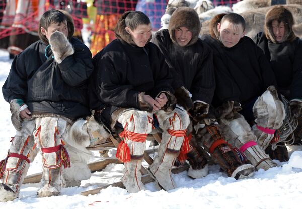 Día del Criador de Renos en Salejard Día del Criador de Renos en Salejard - Sputnik Mundo