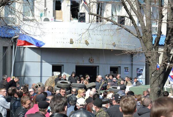 La situación en Lugansk La situación en Lugansk - Sputnik Mundo