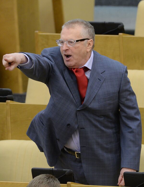 Líder del Partido Liberal Democrático de Rusia (LPDR), Vladímir Zhirinovsky - Sputnik Mundo