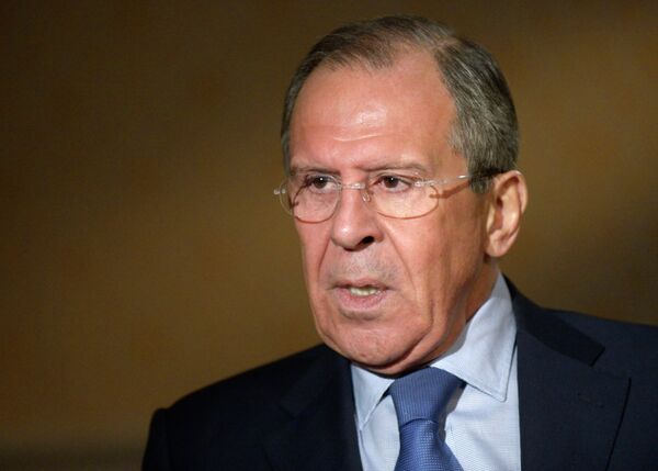 El ministro de Exteriores ruso Serguéi Lavrov - Sputnik Mundo