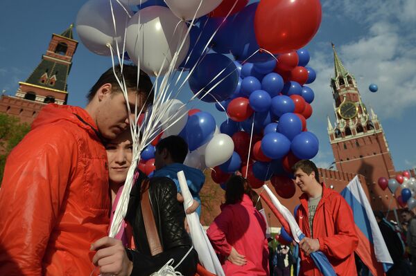 Rusia celebra la fiesta del 1 de mayo - Sputnik Mundo