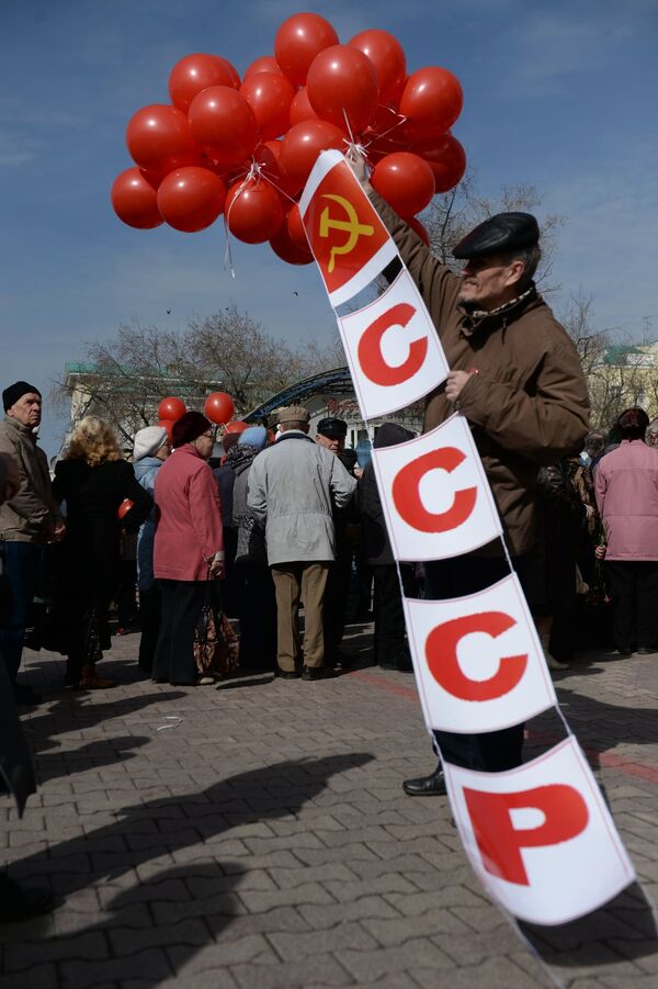 Rusia celebra la fiesta del 1 de mayo - Sputnik Mundo