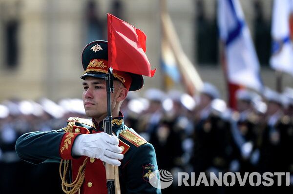 Ensayo general del Desfile de la Victoria - Sputnik Mundo