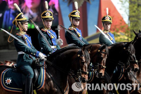 Ensayo general del Desfile de la Victoria - Sputnik Mundo