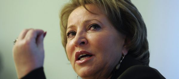 Valentina Matvienko, presidenta del senado de Rusia Valentina Matvienko, presidenta del senado de Rusia - Sputnik Mundo