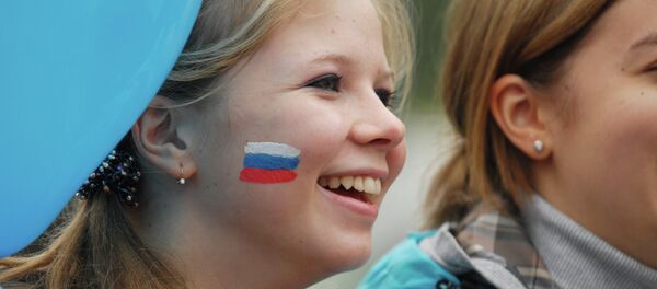 Una chica rusa - Sputnik Mundo