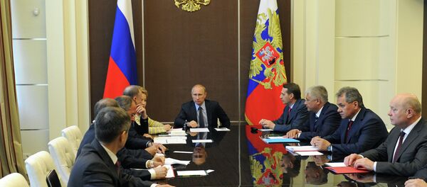 В.Путин провел заседание Совбеза РФ - Sputnik Mundo