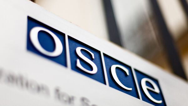 Logo de la OSCE (archivo) - Sputnik Mundo