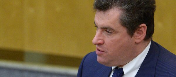 Leonid Slutski, diputado de la Duma de Estado de Rusia y presidente del comité parlamentario de Asuntos Exteriores - Sputnik Mundo