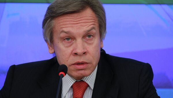 El diputado ruso Alexéi Pushkov - Sputnik Mundo