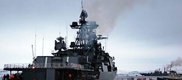 Buque destructor Almirante Lévchenko - Sputnik Mundo