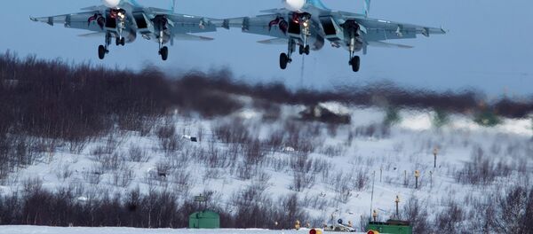 Cazas Su-33 Cazas Su-33 - Sputnik Mundo