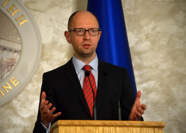 Arseni Yatseniuk, primer ministro de Ucrania - Sputnik Mundo