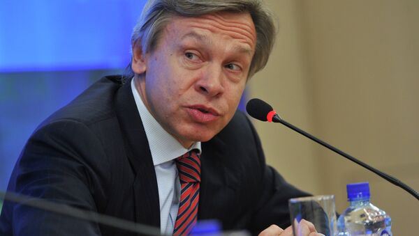 Alexéi Pushkov, jefe del comité de Asuntos Internacionales de la Duma rusa - Sputnik Mundo