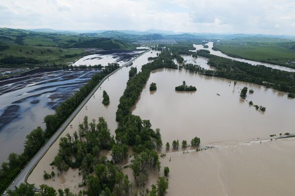 Inundaciones en Siberia - Sputnik Mundo