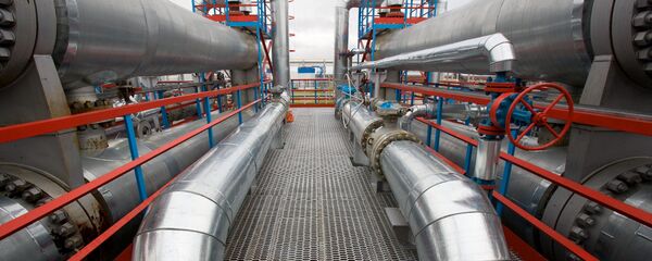 газовые трубы в комплексе - Sputnik Mundo