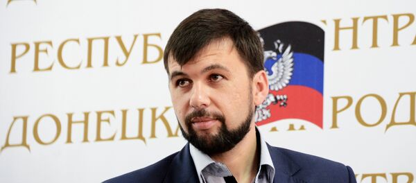 Denís Pushilin, representante de la RPD en las negociaciones de Minsk - Sputnik Mundo