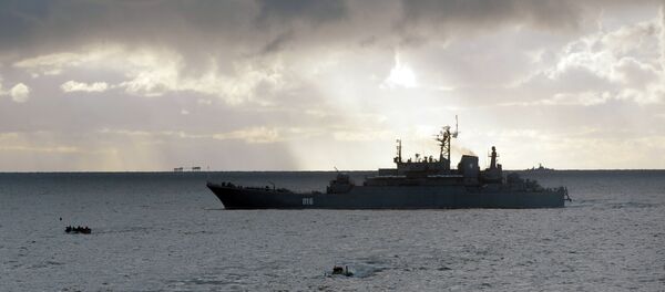 Buque de desembarco del proyecto 775 (archivo) Buque de desembarco del proyecto 775 (archivo) - Sputnik Mundo