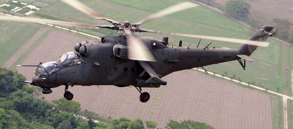 Helicópteros rusos de combate - Sputnik Mundo