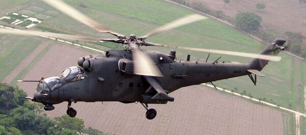 Helicópteros rusos de combate - Sputnik Mundo