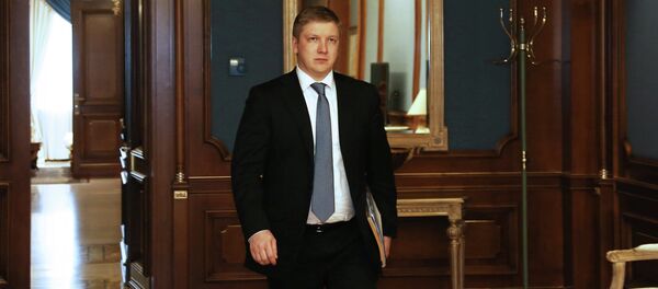 El jefe de Naftogaz, Andriy Kóbolev El jefe de Naftogaz, Andriy Kóbolev - Sputnik Mundo