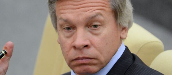 Alexéi Pushkov, senador ruso - Sputnik Mundo
