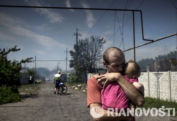 Kramatorsk y el poblado Lugánskaya tras el bombardeo Kramatorsk y el poblado Lugánskaya tras el bombardeo - Sputnik Mundo