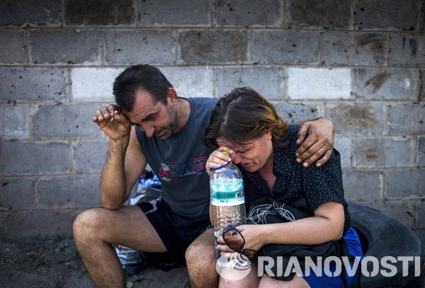 Kramatorsk y el poblado Lugánskaya tras el bombardeo Kramatorsk y el poblado Lugánskaya tras el bombardeo - Sputnik Mundo