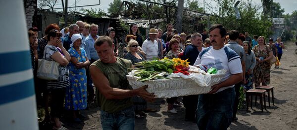 Más de 100 niños han muerto desde el inicio del conflicto en Ucrania Más de 100 niños han muerto desde el inicio del conflicto en Ucrania - Sputnik Mundo