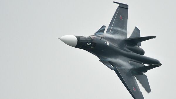 Caza Su-34 de la Fuerza Aérea de Rusia (archivo) - Sputnik Mundo