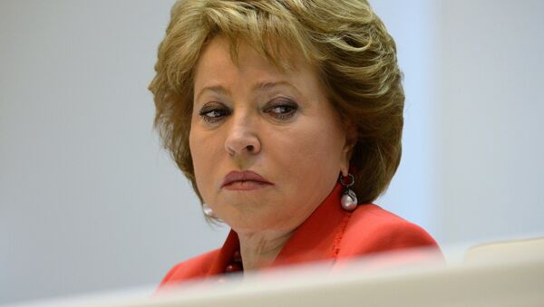 Valentina Matvienko, presidenta del Consejo de la Federación de Rusia - Sputnik Mundo