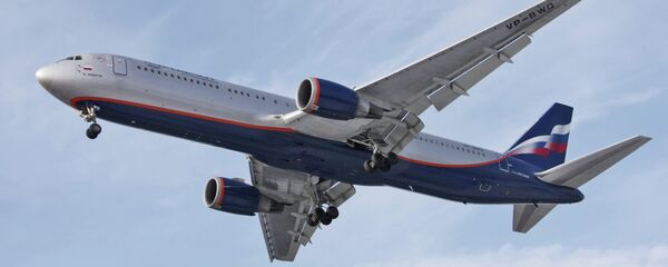 Avión de la compañía rusa Aeroflot (archivo) - Sputnik Mundo