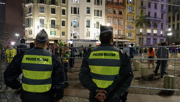 Policías de Sao Paolo - Sputnik Mundo