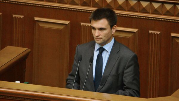 Pavló Klimkin, ministro de Asuntos Exteriores de Ucrania - Sputnik Mundo