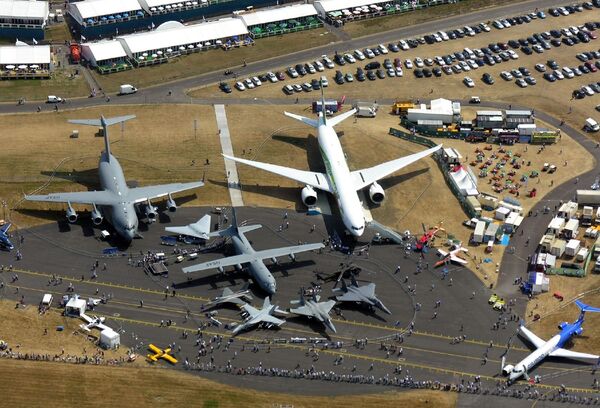 El Salón Aeroespacial Internacional de Farnborough - Sputnik Mundo