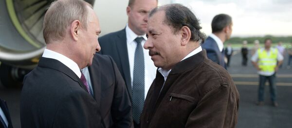Vladímir Putin, presidente de Rusia, y Daniel Ortega, presidente de Nicaragua - Sputnik Mundo