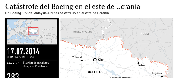 Catástrofe del Boeing en el este de Ucrania - Sputnik Mundo