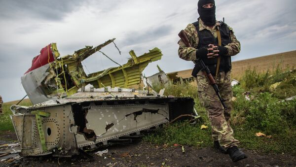 Lugar de la catástrofe del vuelo de MH17 en Ucrania - Sputnik Mundo