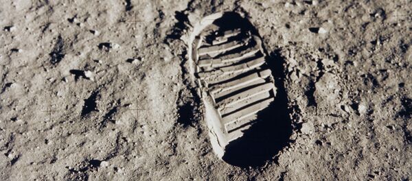 Huella humana en la Luna Huella humana en la Luna - Sputnik Mundo