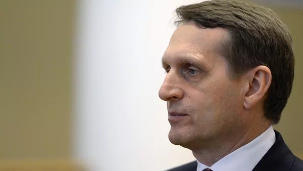 Sergéi Narishkin, jefe de la Duma de Estado de Rusia - Sputnik Mundo