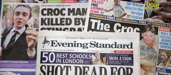 La diáspora rusa se resiente de la cobertura de la crisis de Ucrania en medios británicos - Sputnik Mundo